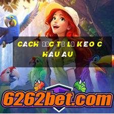 cách đọc tỷ lệ kèo châu âu