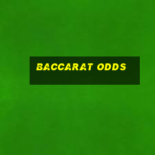 baccarat odds