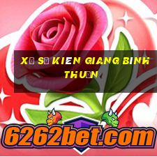 xổ số kiên giang bình thuận