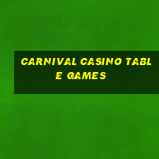 carnival casino table games