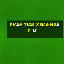 Phân tích XSKG ngày 13