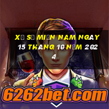 xổ số miền nam ngày 15 tháng 10 năm 2024