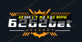 ae888 lấy mã xác minh