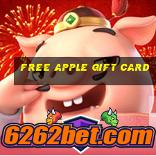 free apple gift card