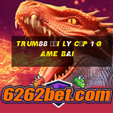 Trum88 Đại Lý Cấp 1 Game Bài