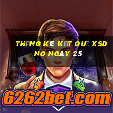 THỐNG KÊ KẾT QUẢ XSDNO ngày 25