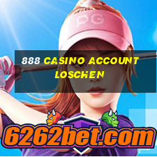 888 casino account loschen