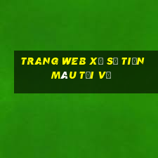 Trang web Xổ số tiền màu Tải về