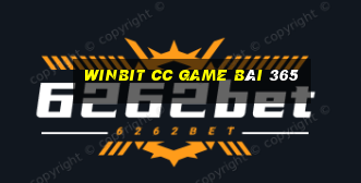 Winbit Cc Game Bài 365