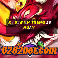 xổ số miền trung 20 ngày