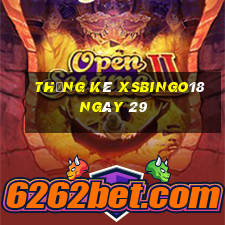 Thống kê XSBINGO18 ngày 29