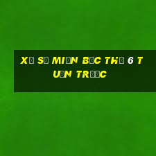 xổ số miền bắc thứ 6 tuần trước