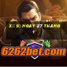 xổ số ngày 27 tháng 1