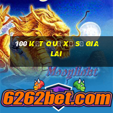 100 kết quả xổ số gia lai