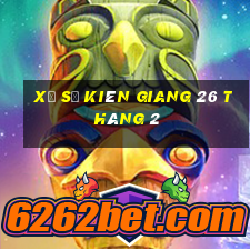 xổ số kiên giang 26 tháng 2