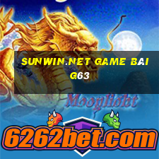 Sunwin.Net Game Bài G63