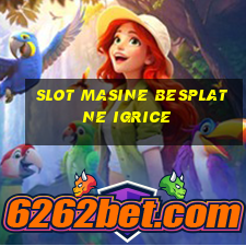 slot masine besplatne igrice