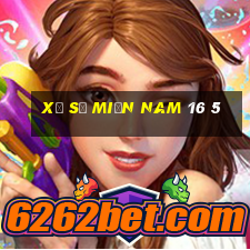 xổ số miền nam 16 5