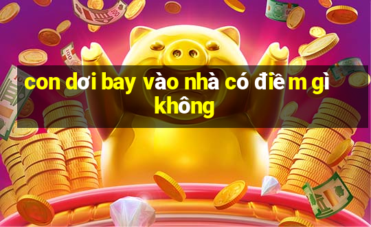 con dơi bay vào nhà có điềm gì không