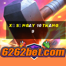 xổ số ngày 10 tháng 9