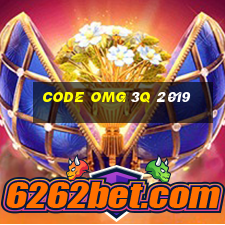 code omg 3q 2019