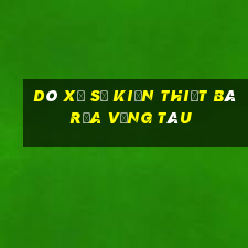 dò xổ số kiến thiết bà rịa vũng tàu