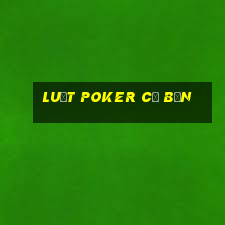 luật poker cơ bản