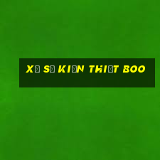 Xổ số kiến thiết Boo