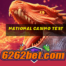 national casino test