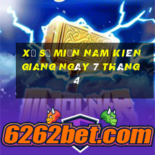 xổ số miền nam kiên giang ngày 7 tháng 4