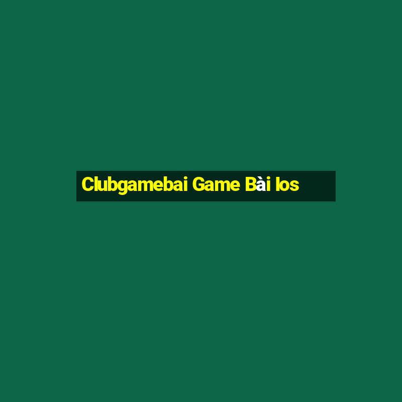 Clubgamebai Game Bài Ios