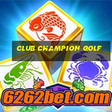 club champion golf