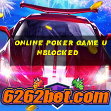 online poker game unblocked