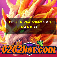 xổ số vĩnh long 24 tháng 11