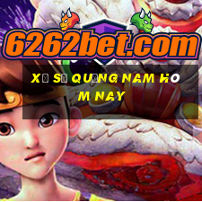 xổ số quảng nam hôm nay